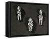 Anthropomorphic Silver Idols, Bolivia, Tiwanaku Culture-null-Framed Stretched Canvas