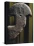 Anthropomorphic Statue-Stele Consisting of Head and Neck, from Val Di Magra in Lunigiana-null-Stretched Canvas