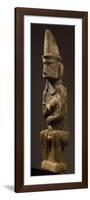 Anthropomorphic Stoneware Sculpture from Nias Island-null-Framed Premium Giclee Print