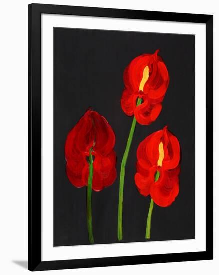 Anthurium-Deborah Barton-Framed Giclee Print