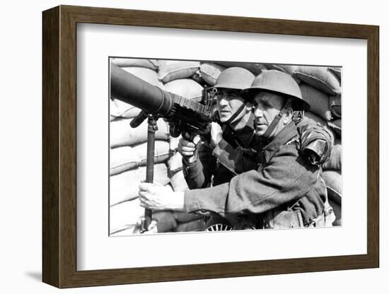 Anti-Aircraft Station-Associated Newspapers-Framed Photo