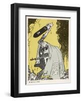 Anti-American Propaganda-B. Jefimov-Framed Art Print