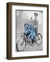 Anti-British Cartoon from the German Magazine Simplicissimus, 1939-null-Framed Giclee Print