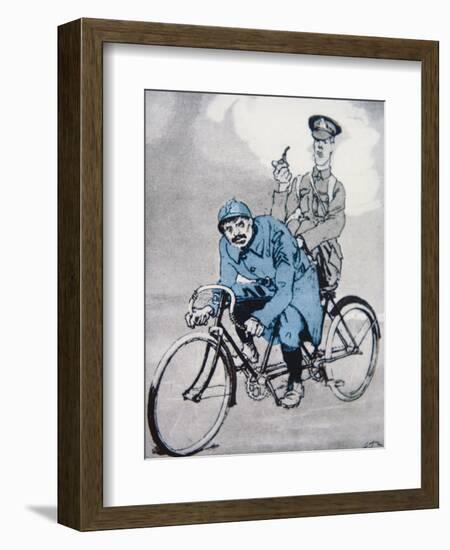 Anti-British Cartoon from the German Magazine Simplicissimus, 1939-null-Framed Giclee Print