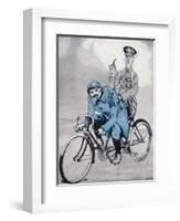 Anti-British Cartoon from the German Magazine Simplicissimus, 1939-null-Framed Giclee Print