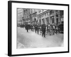 Anti-Capitalism Demo-null-Framed Photographic Print