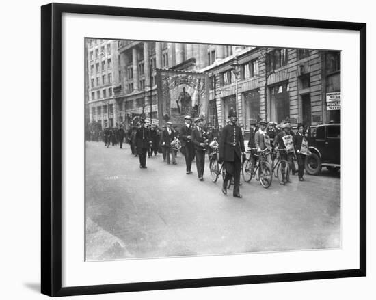 Anti-Capitalism Demo-null-Framed Photographic Print