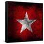 Anti Fascist Flag-igor stevanovic-Framed Stretched Canvas