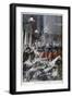 Anti-Jewish Riots in Algiers, 1898-F Meaulle-Framed Giclee Print