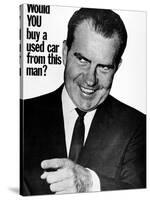 Anti-Nixon Poster, 1960-null-Stretched Canvas