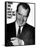 Anti-Nixon Poster, 1960-null-Framed Stretched Canvas