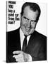 Anti-Nixon Poster, 1960-null-Stretched Canvas