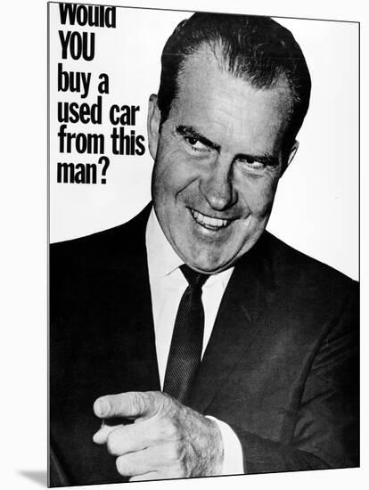 Anti-Nixon Poster, 1960-null-Mounted Photographic Print