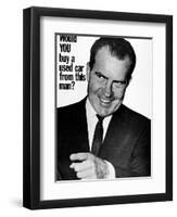 Anti-Nixon Poster, 1960-null-Framed Photographic Print