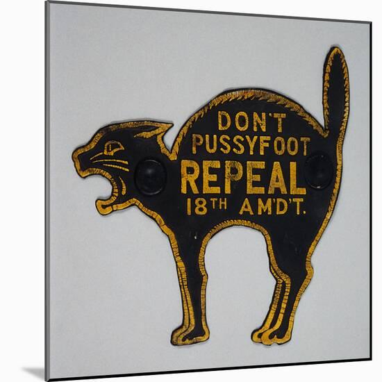 Anti-Prohibition Novelty Item-David J. Frent-Mounted Photographic Print