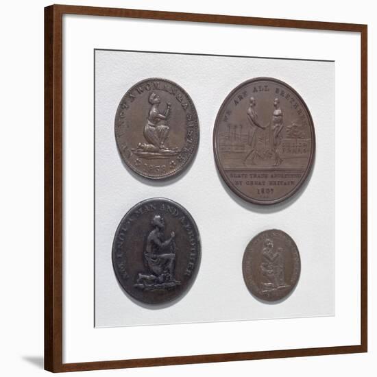 Anti-Slavery Coins and Medals-null-Framed Giclee Print