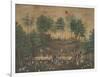 Anti-Slavery Picnic at Weymouth Landing, Massachusetts, C.1845-Susan Torrey Merritt-Framed Giclee Print