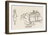 Anti-Splash Car-William Heath Robinson-Framed Art Print