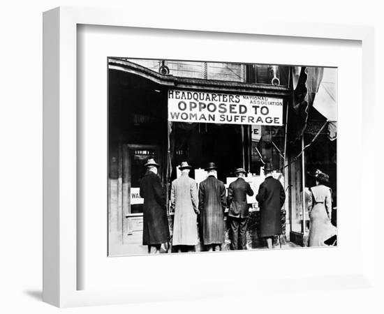 Anti-Suffrage Association-null-Framed Photographic Print