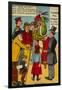 Anti-Suffragette Postcard-null-Framed Giclee Print