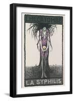 Anti-Syphilis Poster-null-Framed Art Print