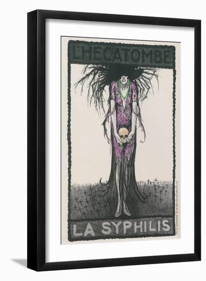 Anti-Syphilis Poster-null-Framed Art Print