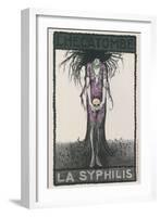 Anti-Syphilis Poster-null-Framed Art Print