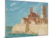 Antibes, 1927 (Gouache on Paper)-Alexandre Iacovleff-Mounted Giclee Print