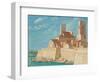 Antibes, 1927 (Gouache on Paper)-Alexandre Iacovleff-Framed Giclee Print