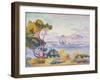 Antibes, Afternoon (Antibes, Apres-midi). 1908-Henri Edmond Cross-Framed Giclee Print