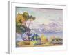 Antibes, Afternoon (Antibes, Apres-midi). 1908-Henri Edmond Cross-Framed Giclee Print