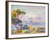 Antibes, Afternoon (Antibes, Apres-midi). 1908-Henri Edmond Cross-Framed Giclee Print