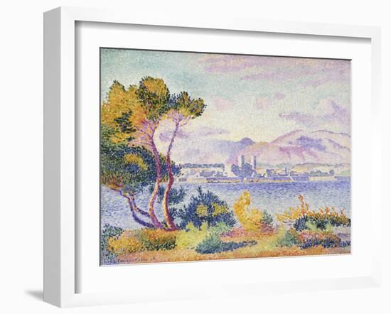 Antibes, Afternoon; Antibes, Apres-Midi, 1908-Henri Edmond Cross-Framed Giclee Print