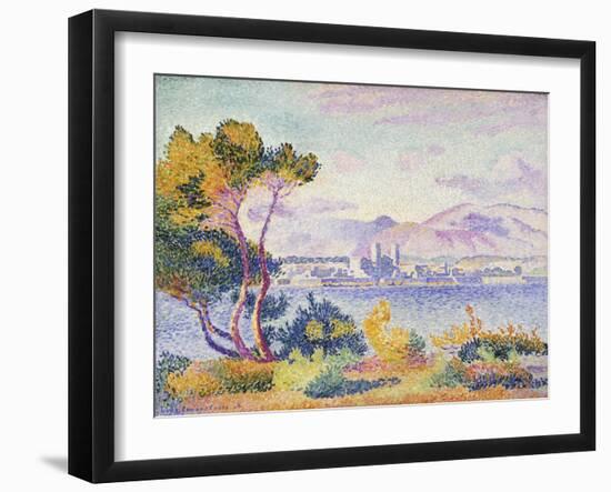 Antibes, Afternoon-Henri Edmond Cross-Framed Giclee Print