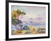 Antibes, Afternoon-Henri Edmond Cross-Framed Giclee Print