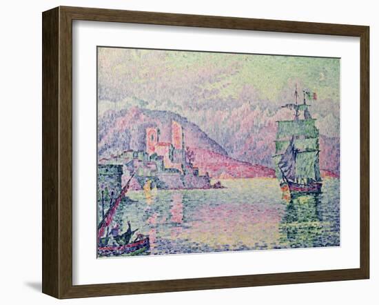 Antibes, Evening, 1914-Paul Signac-Framed Giclee Print