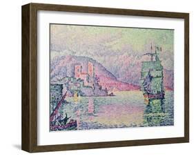 Antibes, Evening, 1914-Paul Signac-Framed Giclee Print