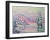 Antibes, Evening, 1914-Paul Signac-Framed Giclee Print