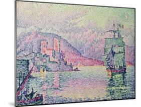 Antibes, Evening, 1914-Paul Signac-Mounted Giclee Print