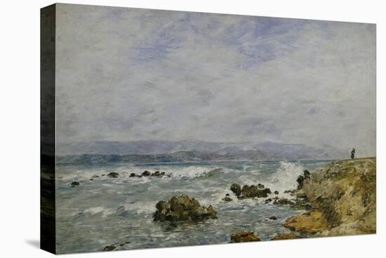 Antibes, la Pointe de l'ilette, 1893-Eugène Boudin-Stretched Canvas
