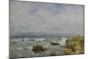 Antibes, la Pointe de l'ilette, 1893-Eugène Boudin-Mounted Giclee Print