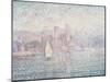 Antibes, Matin, 1903-Paul Signac-Mounted Giclee Print