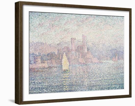 Antibes, Matin, 1903-Paul Signac-Framed Giclee Print