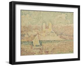 Antibes Morning, 1919-Paul Signac-Framed Giclee Print