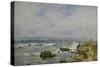 Antibes, Pointe De L'Ilette, 1893-Eugène Boudin-Stretched Canvas