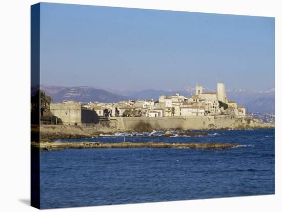 Antibes, Provence, Cote d'Azur, French Riviera, France, Mediterranean-Sergio Pitamitz-Stretched Canvas