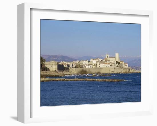 Antibes, Provence, Cote d'Azur, French Riviera, France, Mediterranean-Sergio Pitamitz-Framed Photographic Print