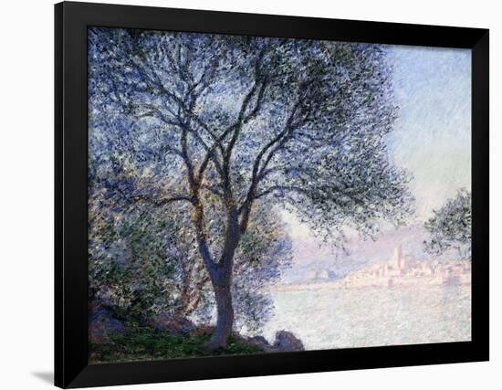 Antibes Seen from the Salis, 1888-Claude Monet-Framed Giclee Print