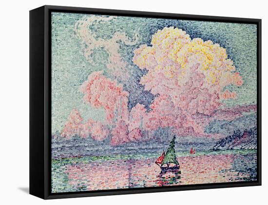 Antibes, the Pink Cloud, 1916-Paul Signac-Framed Stretched Canvas