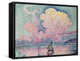 Antibes, the Pink Cloud, 1916-Paul Signac-Framed Stretched Canvas